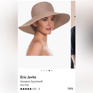 Eric Javits Squishee Sun Hat - Packable + UPF 50!